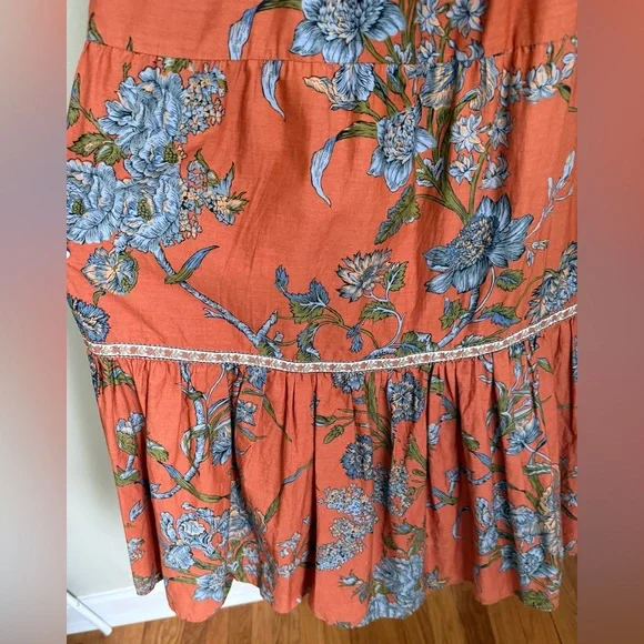 Anthropologie - House of Harlow Wanda Floral Midi Dress - Picture 7 of 10